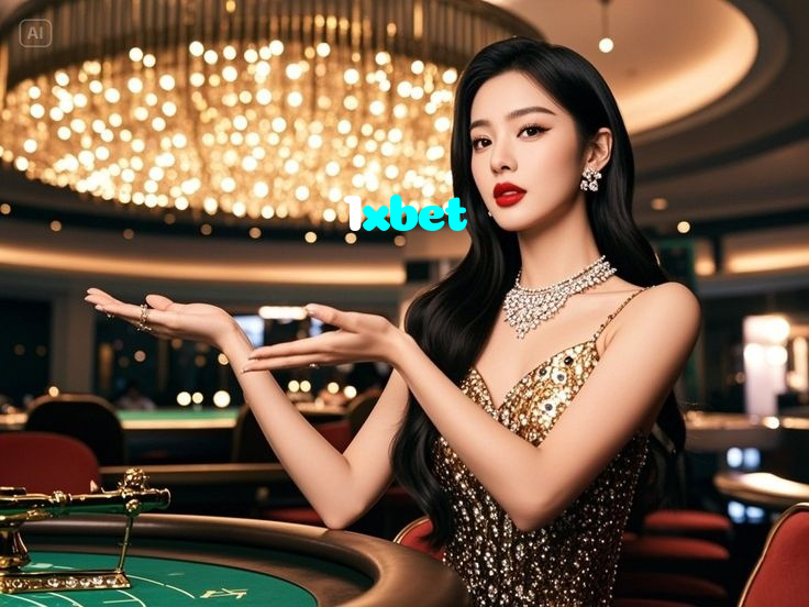 1xbet casino presented on mobile device in Pakistan with slots and live games